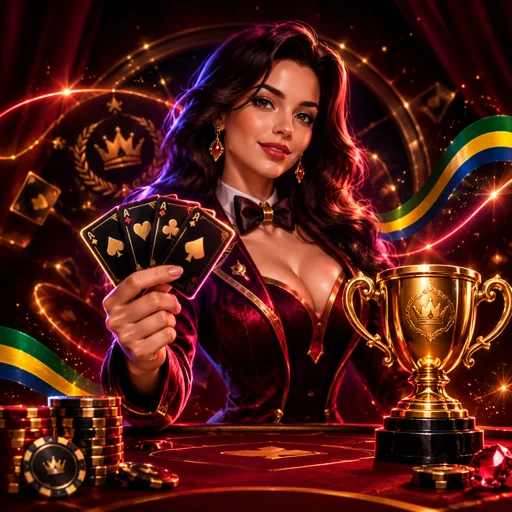 Game show de cassino ao vivo com roda gigante e multiplicadores na tela