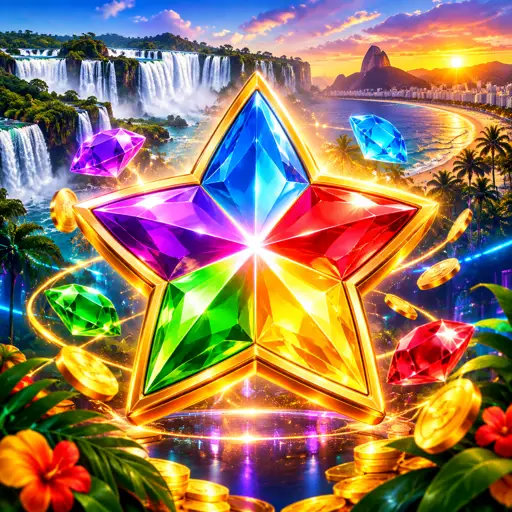 slot Starburst com joias coloridas e fundo espacial