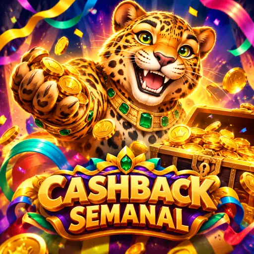 Evolução do cashback semanal conforme o nível VIP sobe, até o teto de 15%